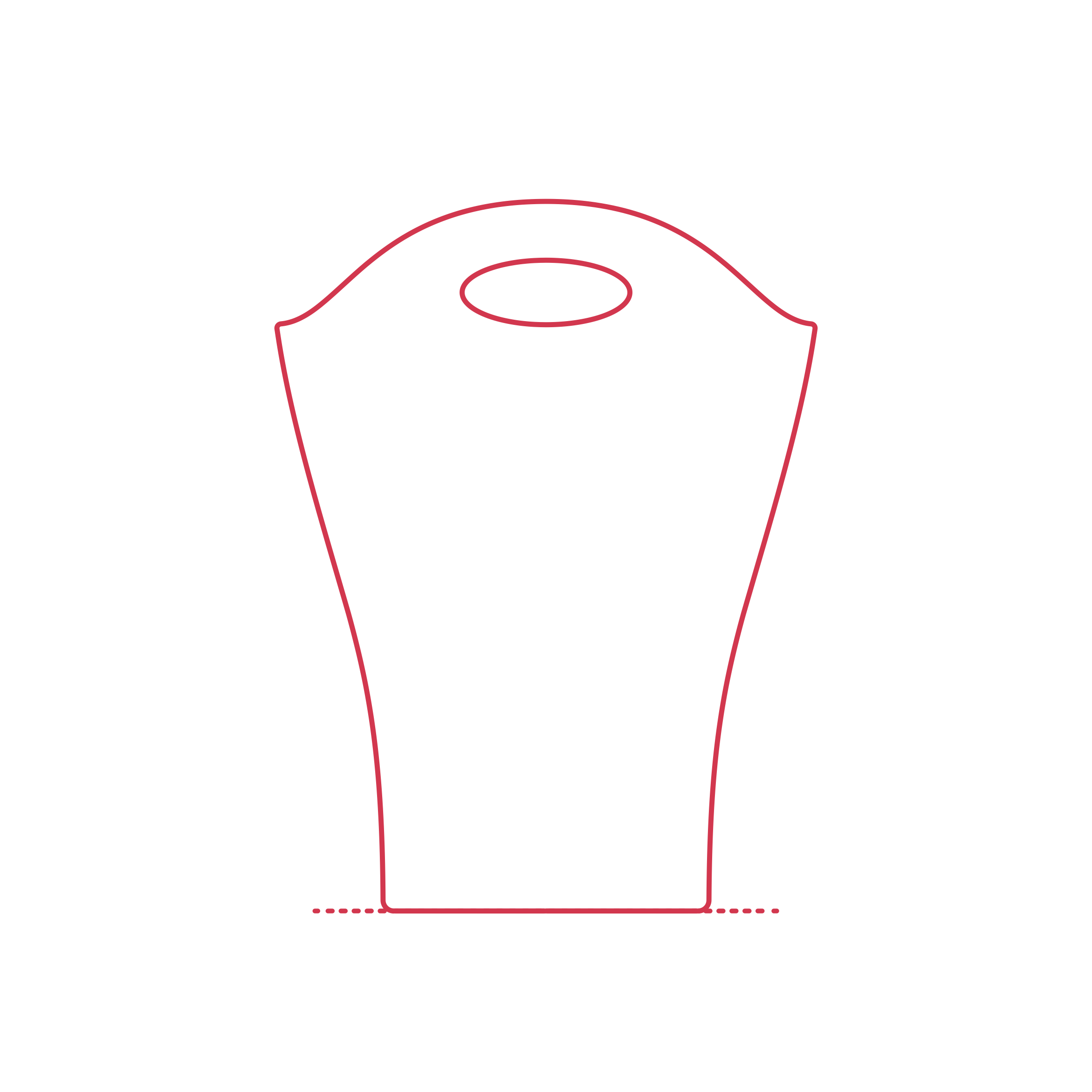 Objects Bathroom Trash Cans Umbra Garbino Trash Can Sticker Outline Svg File Free Vectors